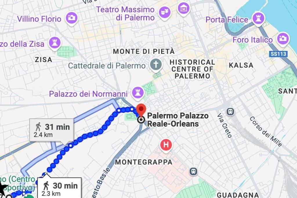 Ferienwohnung Dolce Sicily A 2Km Dal Centro Palermo Exterior foto